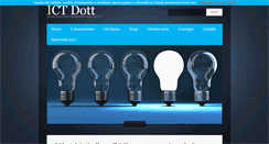 Desktop Screenshot of ictdott.com